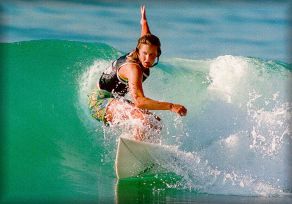 ANNE BEASLEY PREPARING TO RIP