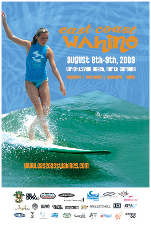 2009 East Coast Wahine Poster